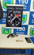 Polícia Militar prende traficante que ameaçou ex-mulher grávida com arma de fogo
