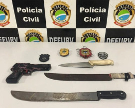 Polícia Civil esclarece roubo e prende autores deste crime que terminou com motociclista esfaqueado