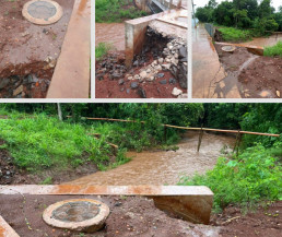 Ponte volta a apresentar erosão na lateral e prefeitura notifica Sanesul por 'má compactação de solo'