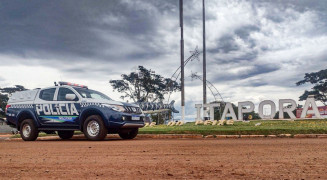 Polícia Militar prende um homem com mandado de prisão em aberto por estupro de vulnerável em Itaporã
