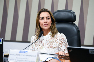 Thronicke registra boletim de ocorrência na Polícia Federal após ser ofendida em entrevista