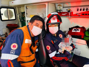 Equipe “motolância” SAMU realiza parto no bairro Canaã I