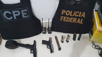 PF e PM desmontam laboratório de refino de cocaína