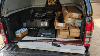 Três são presos acusados de praticar comércio ilegal de armas em MS