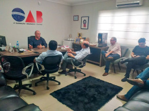 Vice-governador Barbosinha faz visita a OAB de Dourados