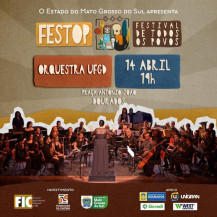 Orquestra UFGD abrirá a programação musical do Festop na sexta-feira