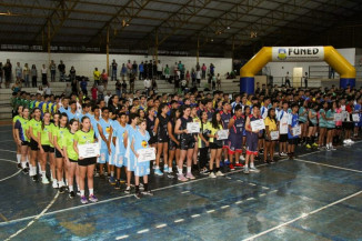 Jogos reúnem atletas de escolas estaduais, municipais e particulares de Dourados