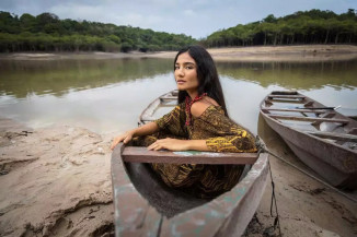 Modelo e atriz indígena de MS estreia na Globo