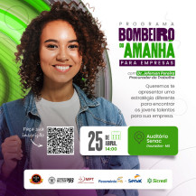 Sicredi Centro-Sul MS, Bombeiros e parceiros apresentam o programa O Bombeiro do Amanhã em evento nesta terça-feira