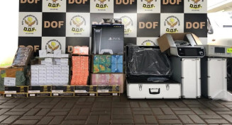 Contrabando de mais de R$ 1 milhão que seria entregue em Dourados é apreendido