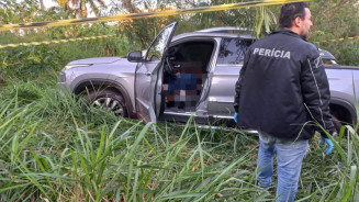 Vídeos mostram dupla que matou cobrador na BR-163; autores não foram identificados
