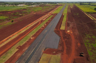 Associação Comercial cobra agilidade em obras do aeroporto que já passam de 2 anos