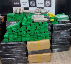 Polícia fecha entreposto de drogas no 4º Plano e apreende 1,7 tonelada de maconha
