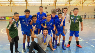 Desportistas representam Escola Castro Alves nos Jogos Escolares Estaduais em Dourados
