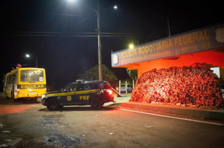 Polícia apreende 2,7 toneladas de drogas em ônibus escolar