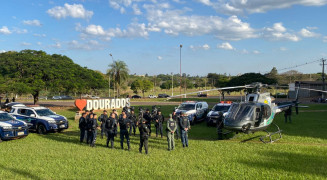 Com uso de helicóptero, operação  prende três foragidos em Dourados