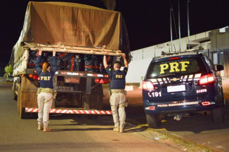 PRF apreende 3,4 toneladas de maconha em Paranaíba
