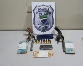 Policiamento e fiscalização em rodovias e áreas urbanas aumentam apreensões de armas no Estado