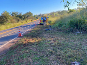 Ciclista é atropelado e morre na BR-163 entre Dourados e Caarapó
