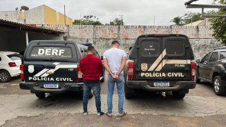 Polícia prende dupla especializada em furto de módulos de caminhões