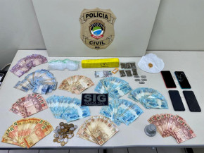Polícia Civil deflagra operação “Baptismus” e prende dois homens em flagrante por tráfico qualificado, associação, corrupção ativa e fraude processual