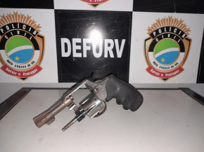 Polícia Civil apreende arma de fogo usada durante reação a um roubo de veículo 