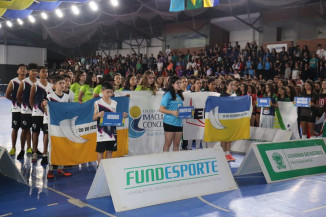 Dourados sedia até sexta disputa de voleibol dos Jogos Escolares MS