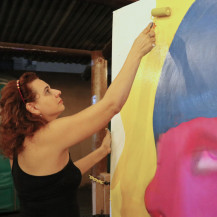 Gislene Brandão expõe obras na Casa da Cultura UEMS até 21 de julho