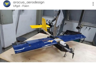 Aeromodelo criado por estudantes de engenharia da UFGD vai participar de campeonato nacional