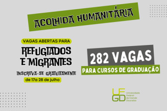 UFGD disponibiliza 282 vagas de cursos de graduação para refugiados e migrantes