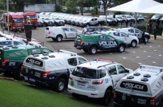 Segurança Pública de Mato Grosso do Sul recebe veículos adquiridos pela Secretaria Nacional