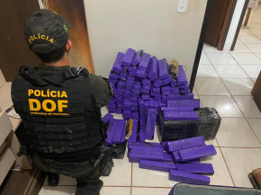 DOF apreende drogas, arma e prende quatro pessoas em Dourados