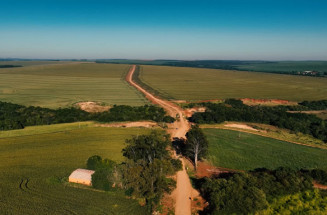 Pavimentação da MS-245 fortalece integração de Bandeirantes com Camapuã e Ribas do Rio Pardo