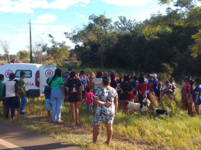 Policia Civil evita morte de ciclista atropelado em Coronel Sapucaia