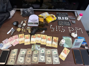 Ação conjunta prende casal em flagrante por tráfico de drogas em Fátima do Sul