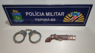 Polícia Militar prende autor de homicídio em Itaporã