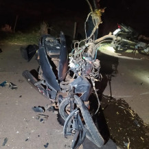 Colisão frontal entre motocicletas mata dois na MS-147