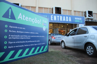 Governo vai destinar recurso a municípios de MS  para pontos de vacinação em sistema drive-thru