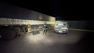 Motorista é preso com 43 pneus contrabandeados