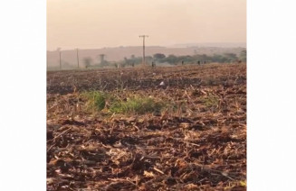 Clima volta a ficar tenso com tiros, rojões e fogo em vegetação na região de chácaras ao lado de aldeia