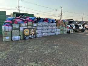 Polícia detém 14 pessoas com R$ 400 mil em mercadorias do Paraguai