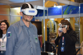 Senai apresenta tecnologias para o agronegócio na Ponta Agrotec, em Ponta Porã