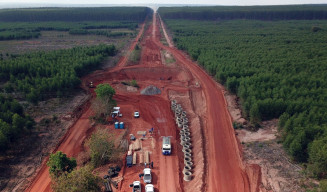 MS-388 recebe 111 km de asfalto entre Camapuã e Ribas
