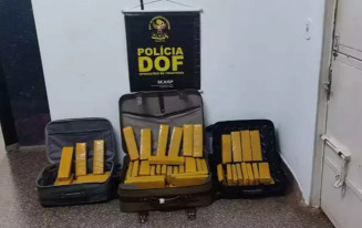 Passageiros são presos com malas recheadas de maconha na BR-163