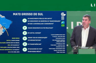 Em Washington, governador destaca potenciais e crescimento de MS para empresários, executivos e líderes mundiais