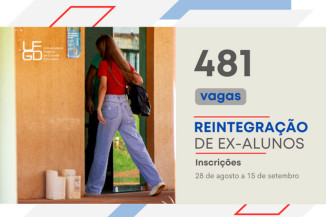 UFGD prorroga período de inscrições para o reingresso de ex-estudantes