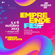 Sebrae realiza 1º Festival de Empreendedorismo de Mato Grosso do Sul em outubro