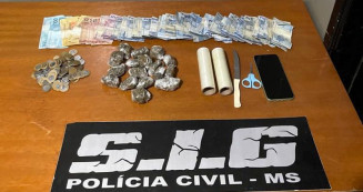 Indivíduo acusado de tráfico de drogas é preso pela Polícia Civil