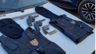 Suspeitos de roubo no Hospital Regional da Capital são presos com armas e coletes