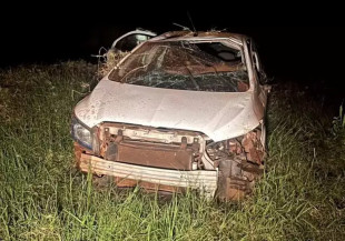 Motorista capota carro na BR-376 e morre em hospital